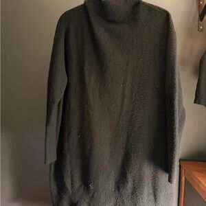 a new day Midnight Black Knit Sweater Dress